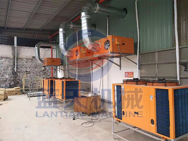 木材烘干機安裝現(xiàn)場